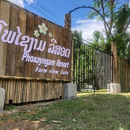 โพไชยงาม รีสอร์ต Hotel วังเวียง ภายนอก รูปภาพ