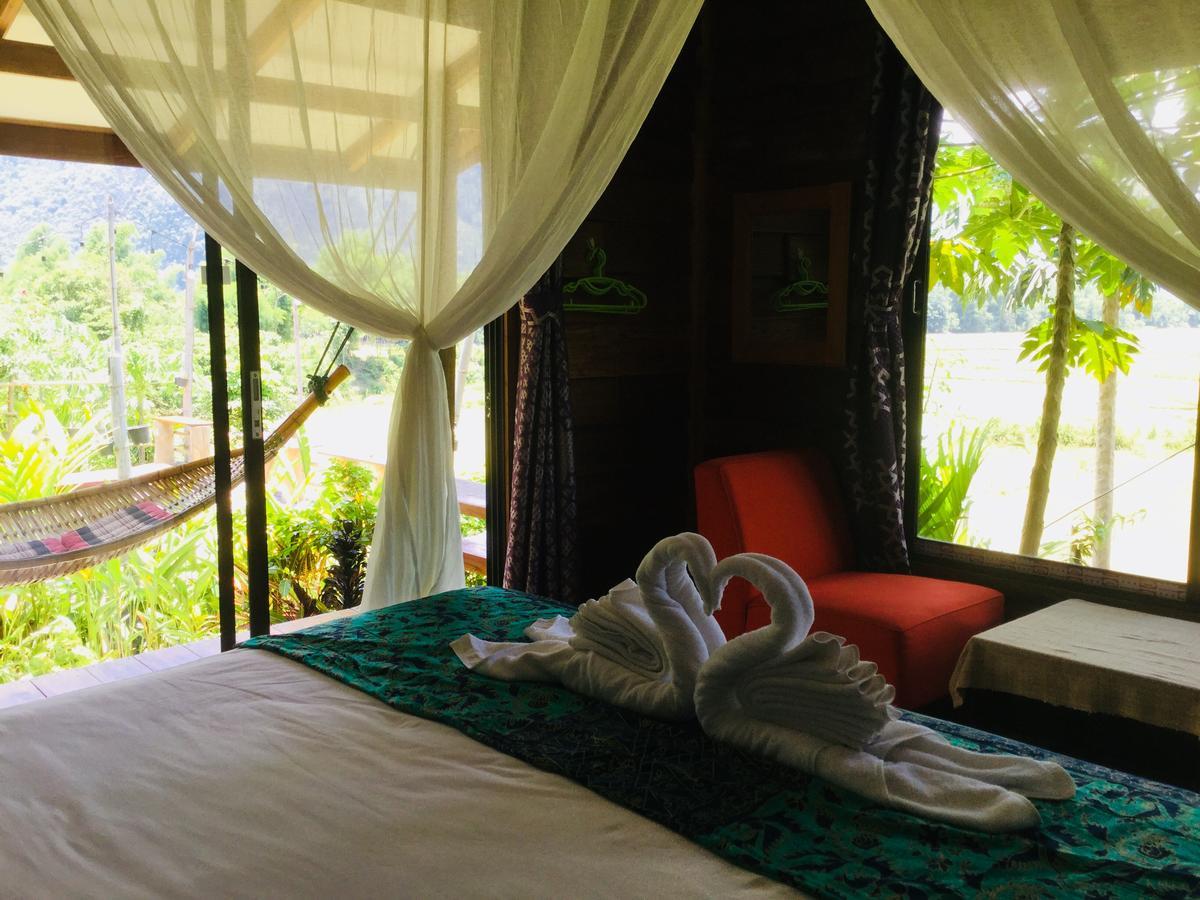 โพไชยงาม รีสอร์ต Hotel วังเวียง ภายนอก รูปภาพ